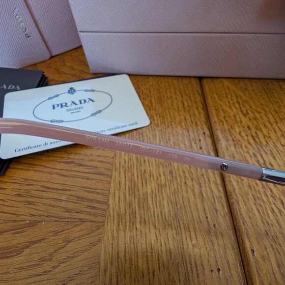 Prada Sunglasses: SPR59M in Pink - Picture 4 of 7